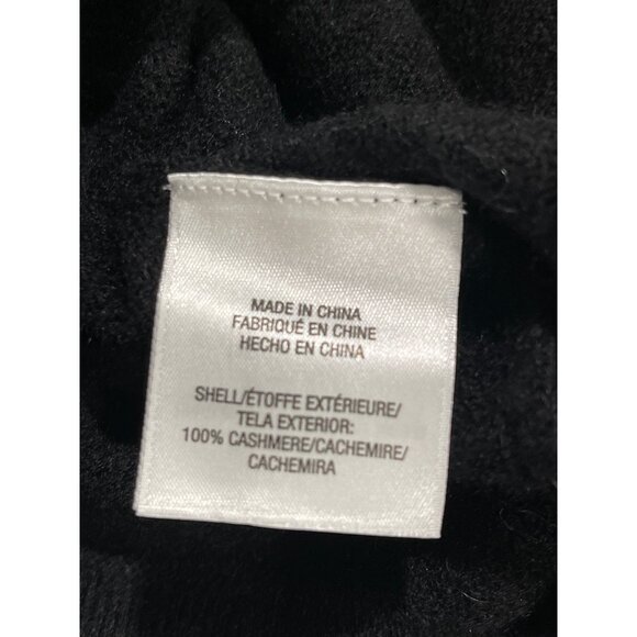 Favorite Daughter Black 100% Cashmere Cardigan Sweater 3/4 Sleeves Small NWT - Picture 4 of 4